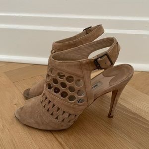 SOLD Manolo Blahnik cut-out sandals